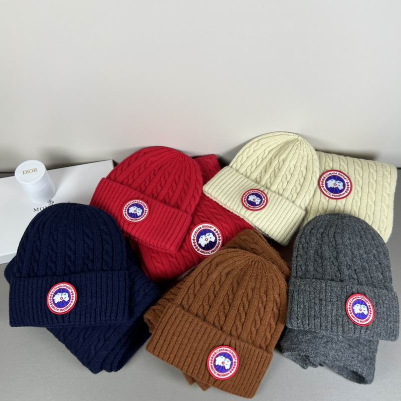 Canada Goose scarf hat dx05